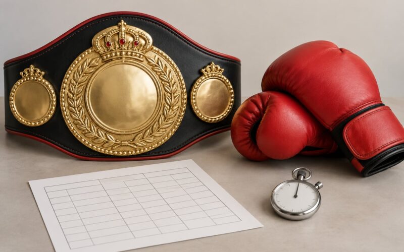 How Boxers Get a World Title Shot: Boxing’s Toughest Path 2026