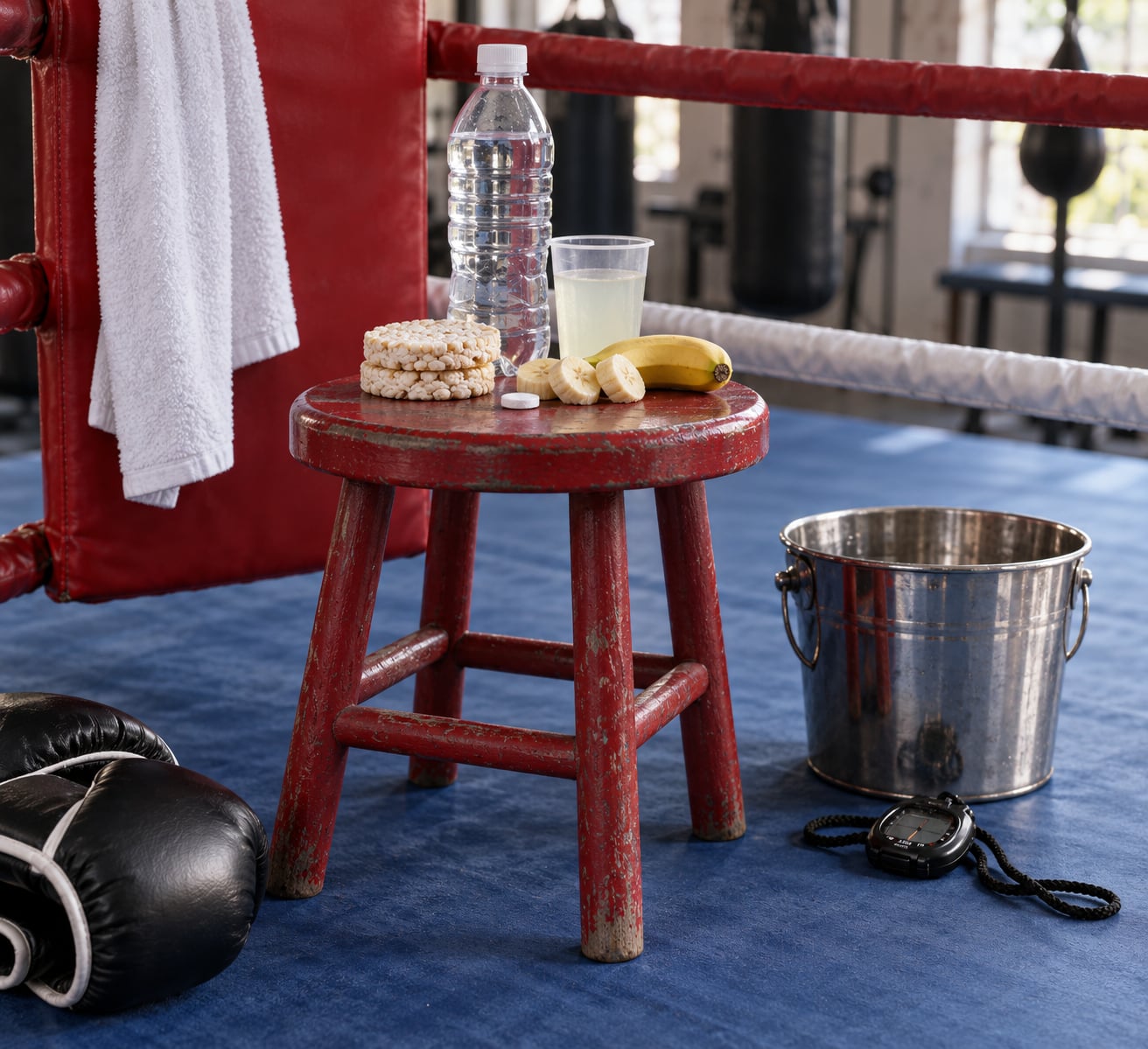 how boxers refuel between rounds