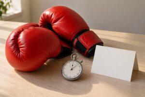 how a boxing record is written