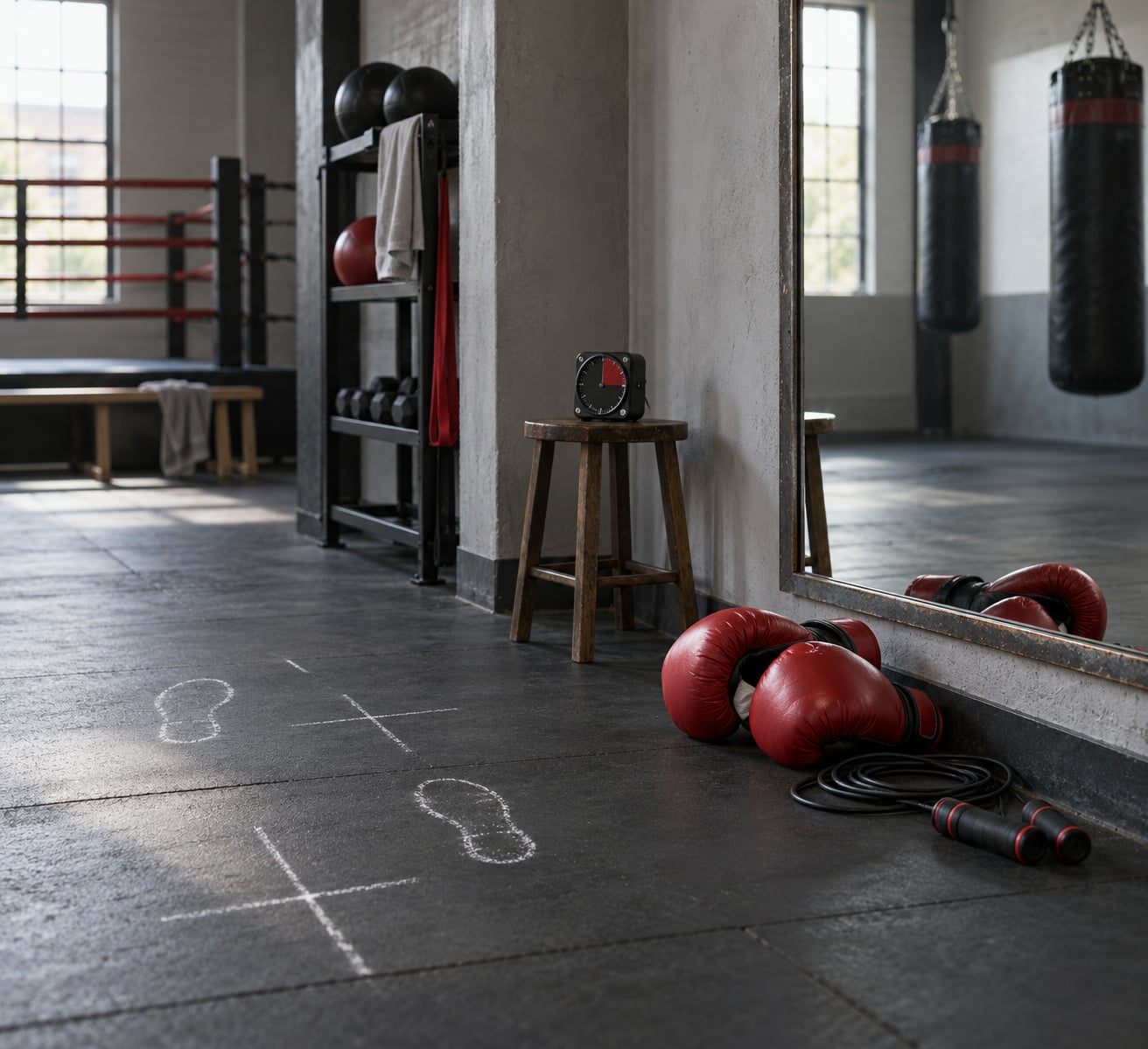 how to build a strong boxing stance