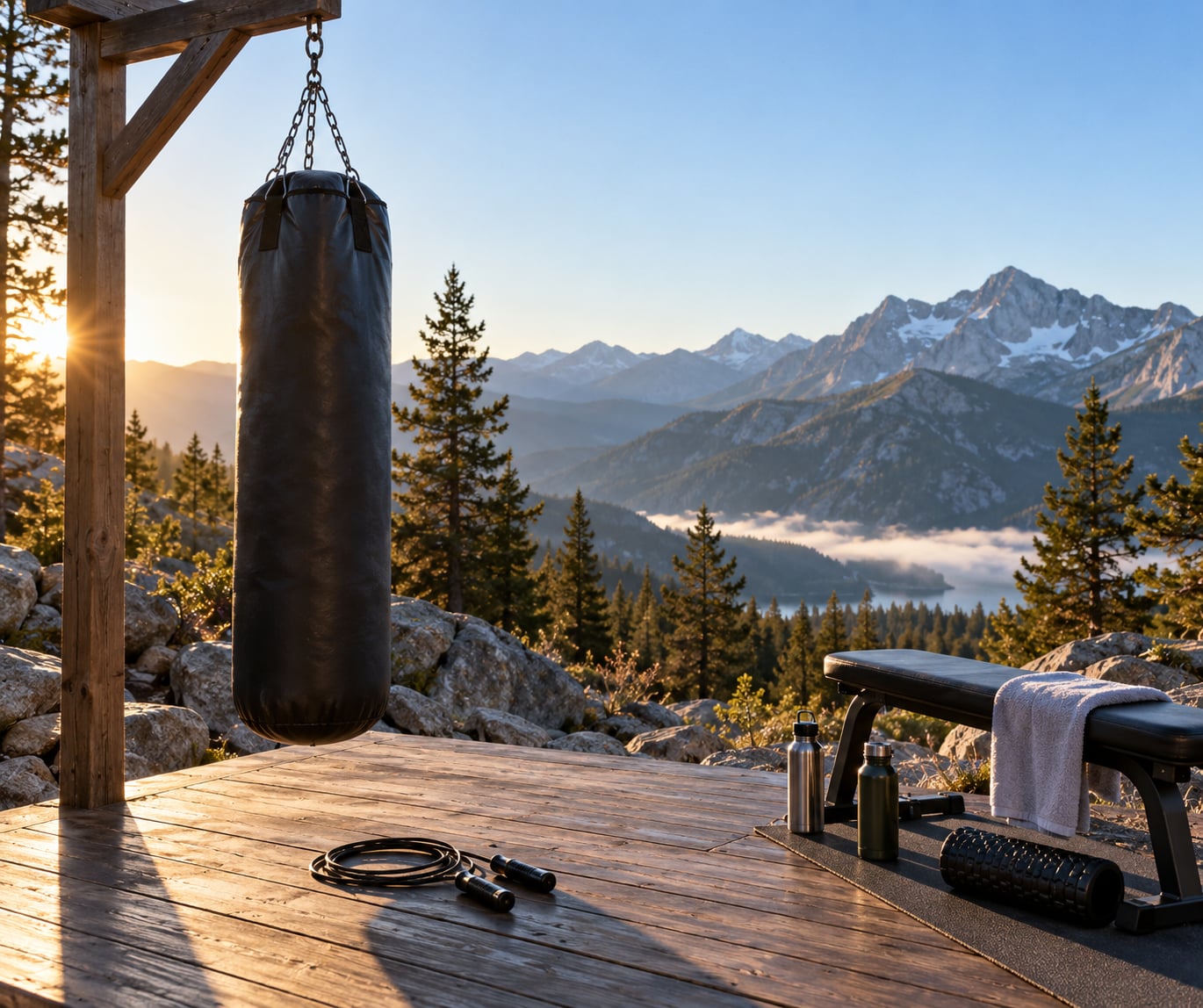 why fighters go to altitude camps