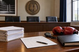 how boxing commissions punish fouls