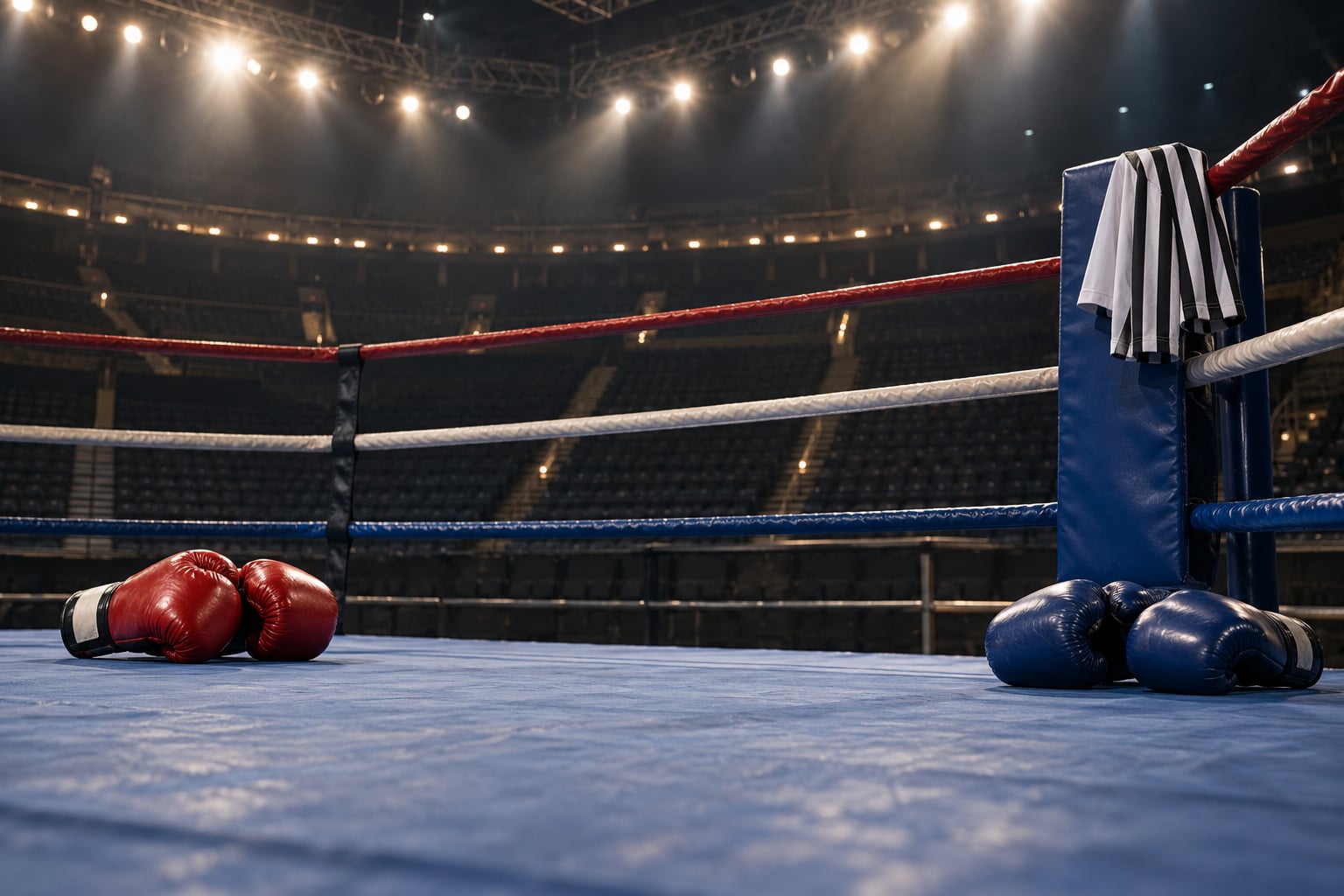 why do boxers hug in the ring