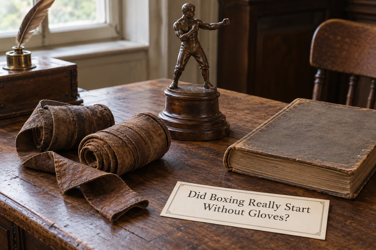 Did Boxing Really Start Without Gloves?