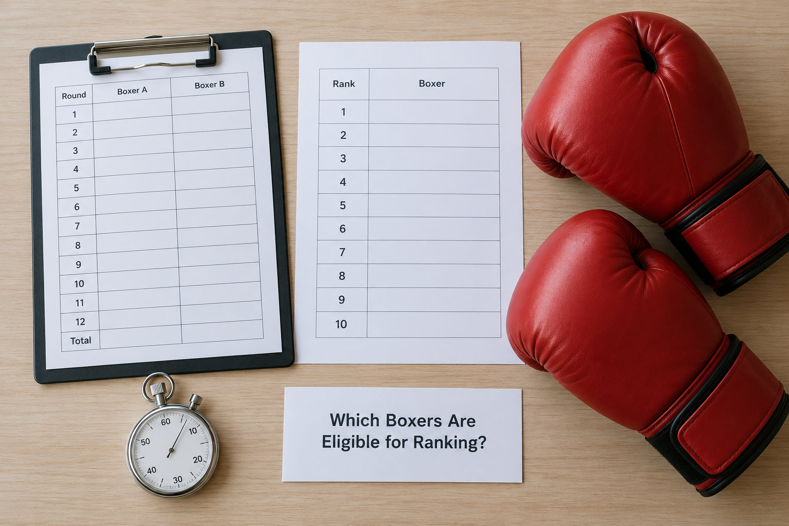Which Boxers Are Eligible for Ranking?