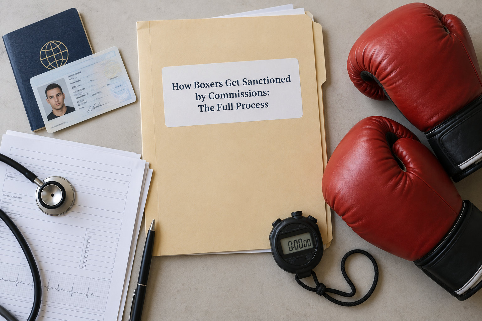How Boxers Get Sanctioned by Commissions: The Full Process