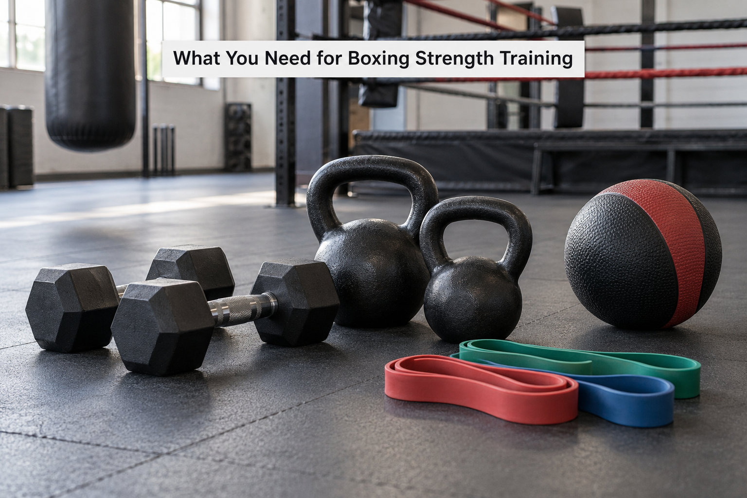 What You Need for Boxing Strength Training