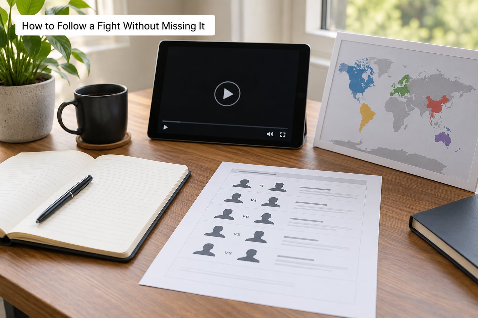 How to Follow a Fight Without Missing It