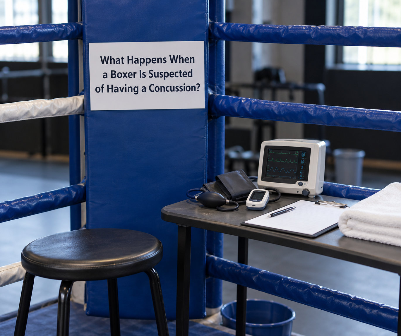 What Happens When a Boxer Is Suspected of Having a Concussion?