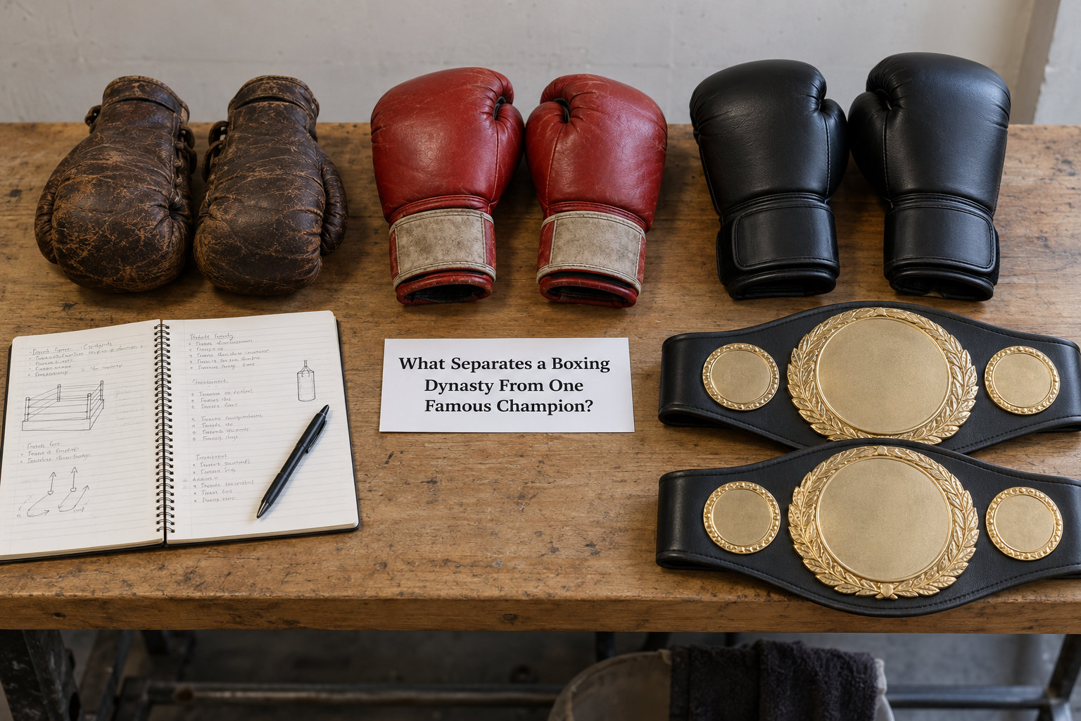 What Separates a Boxing Dynasty From One Famous Champion?