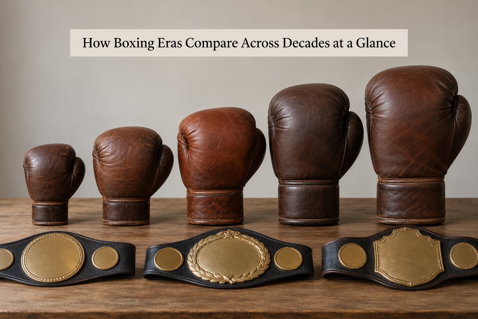 How Boxing Eras Compare Across Decades at a Glance