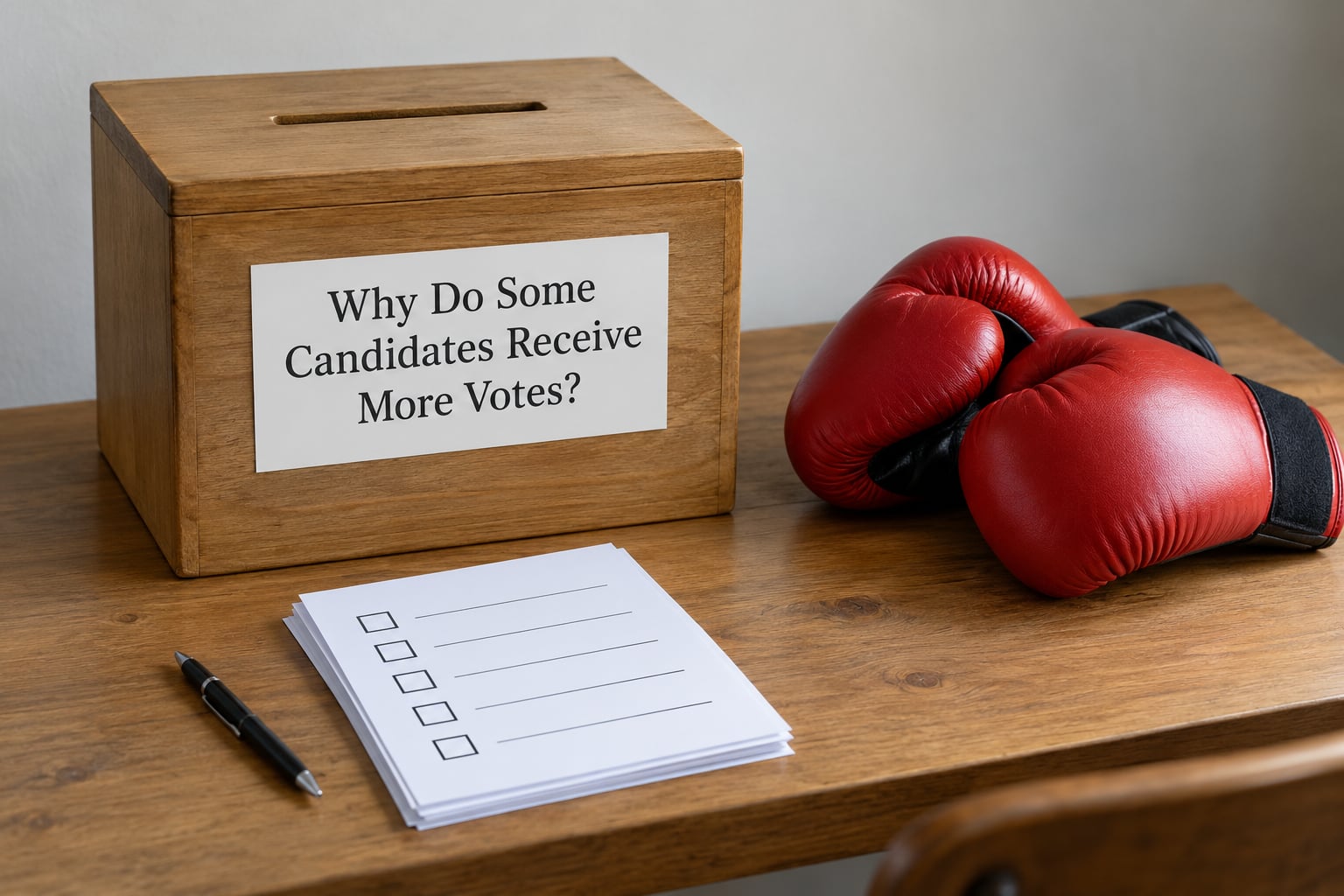 Why Do Some Candidates Receive More Votes?