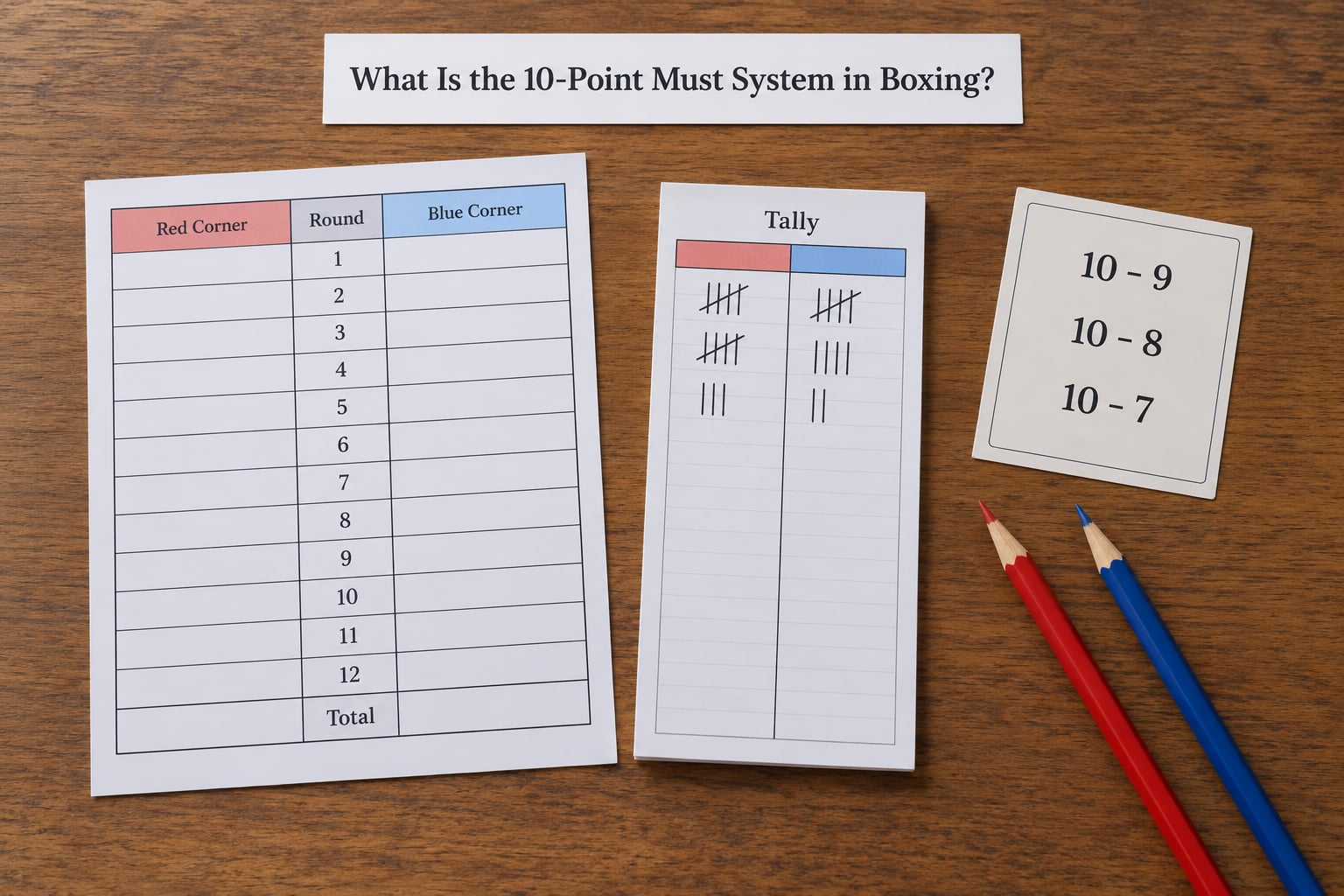 What Is the 10-Point Must System in Boxing?