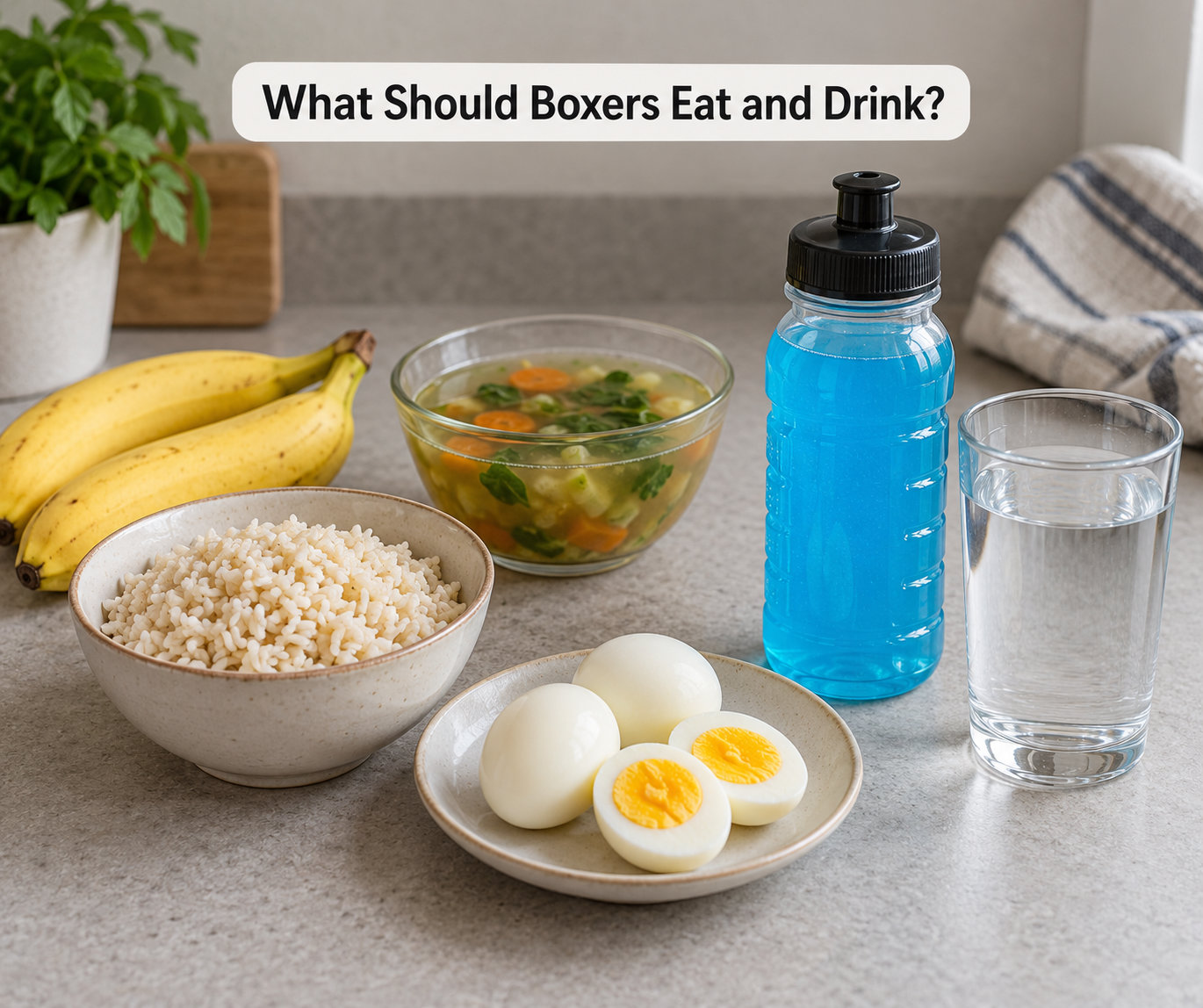 What Should Boxers Eat and Drink?
