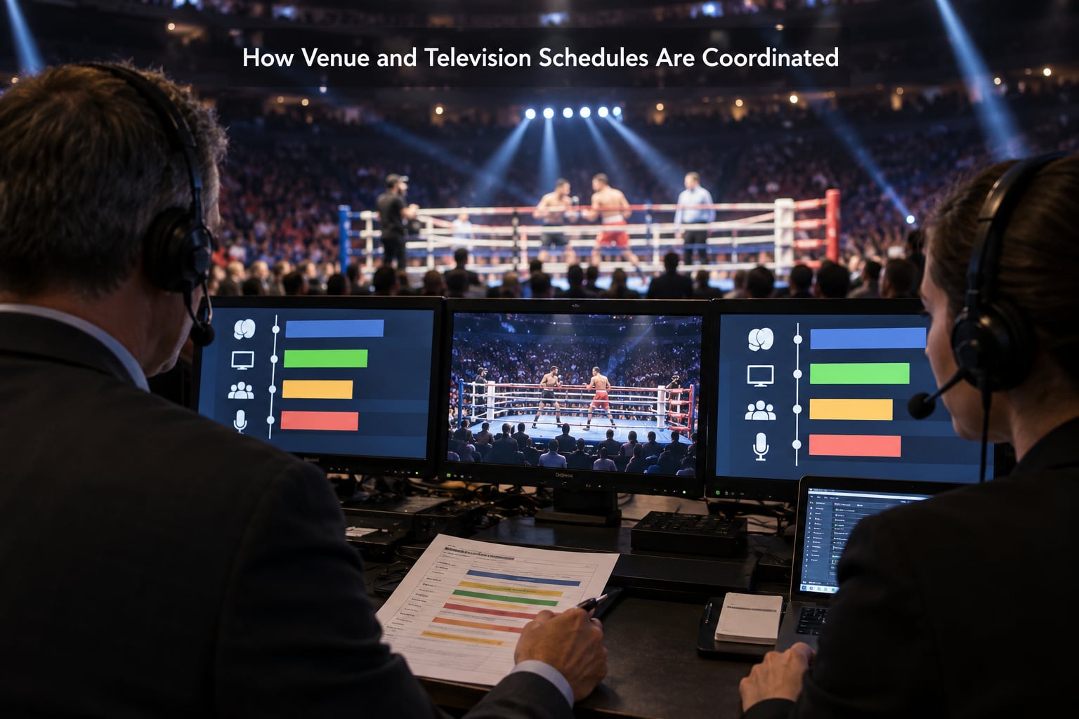 How Venue and Television Schedules Are Coordinated