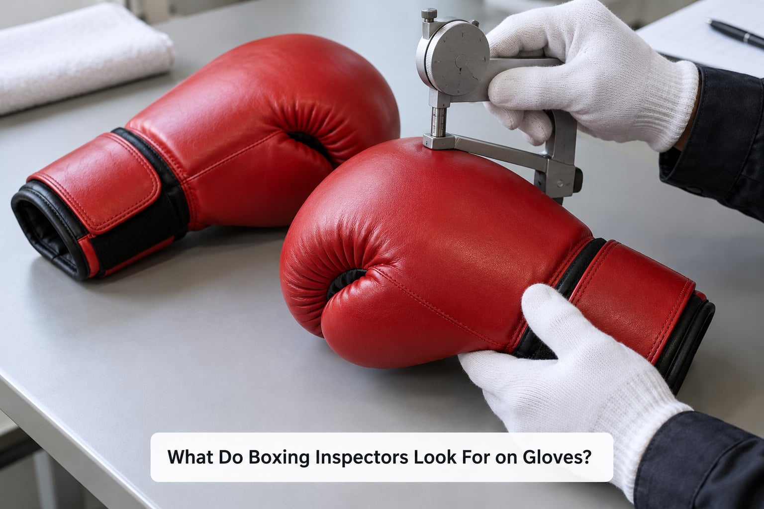 What Do Boxing Inspectors Look For on Gloves?