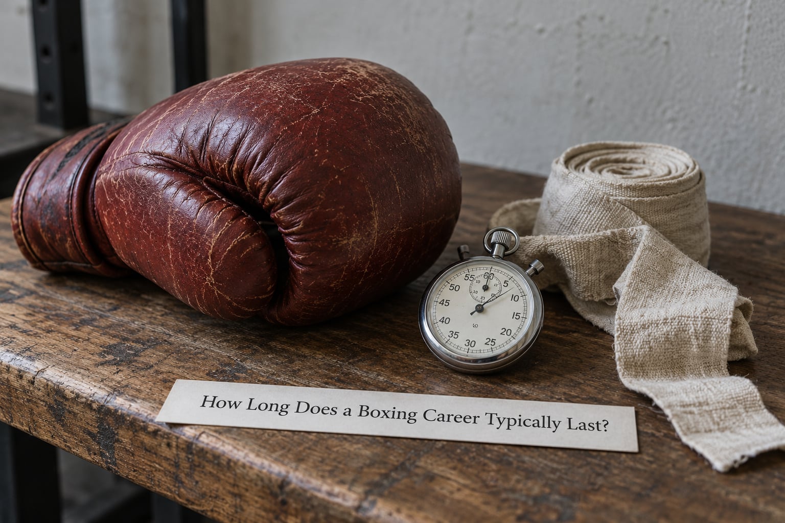 How Long Does a Boxing Career Typically Last?
