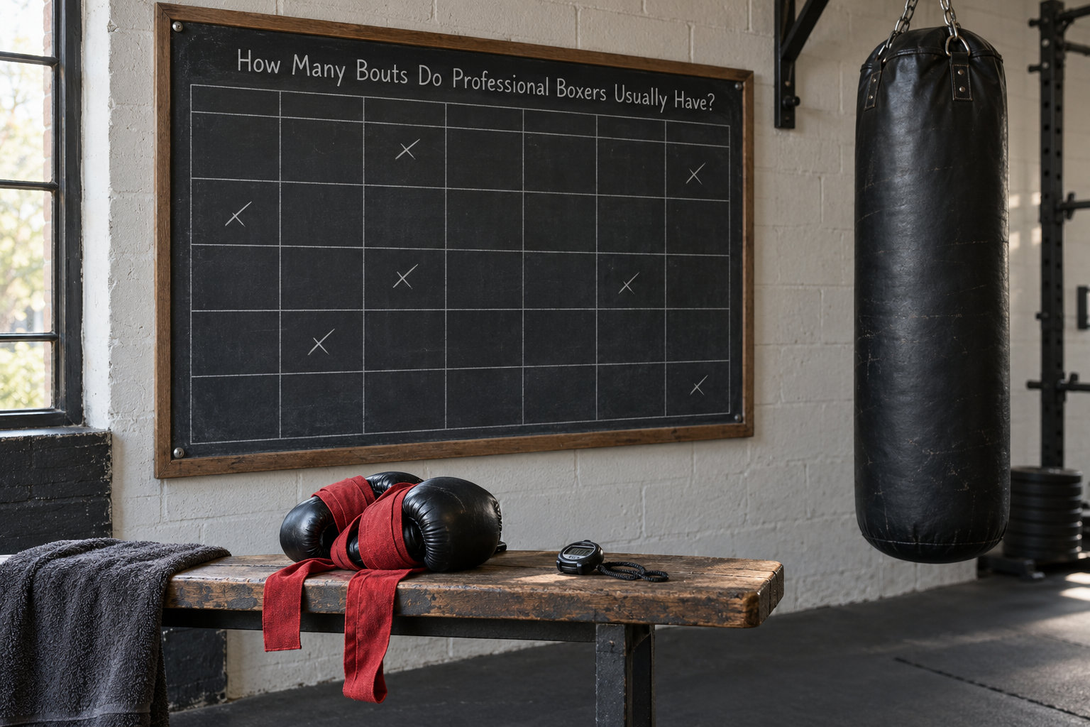 How Many Bouts Do Professional Boxers Usually Have?
