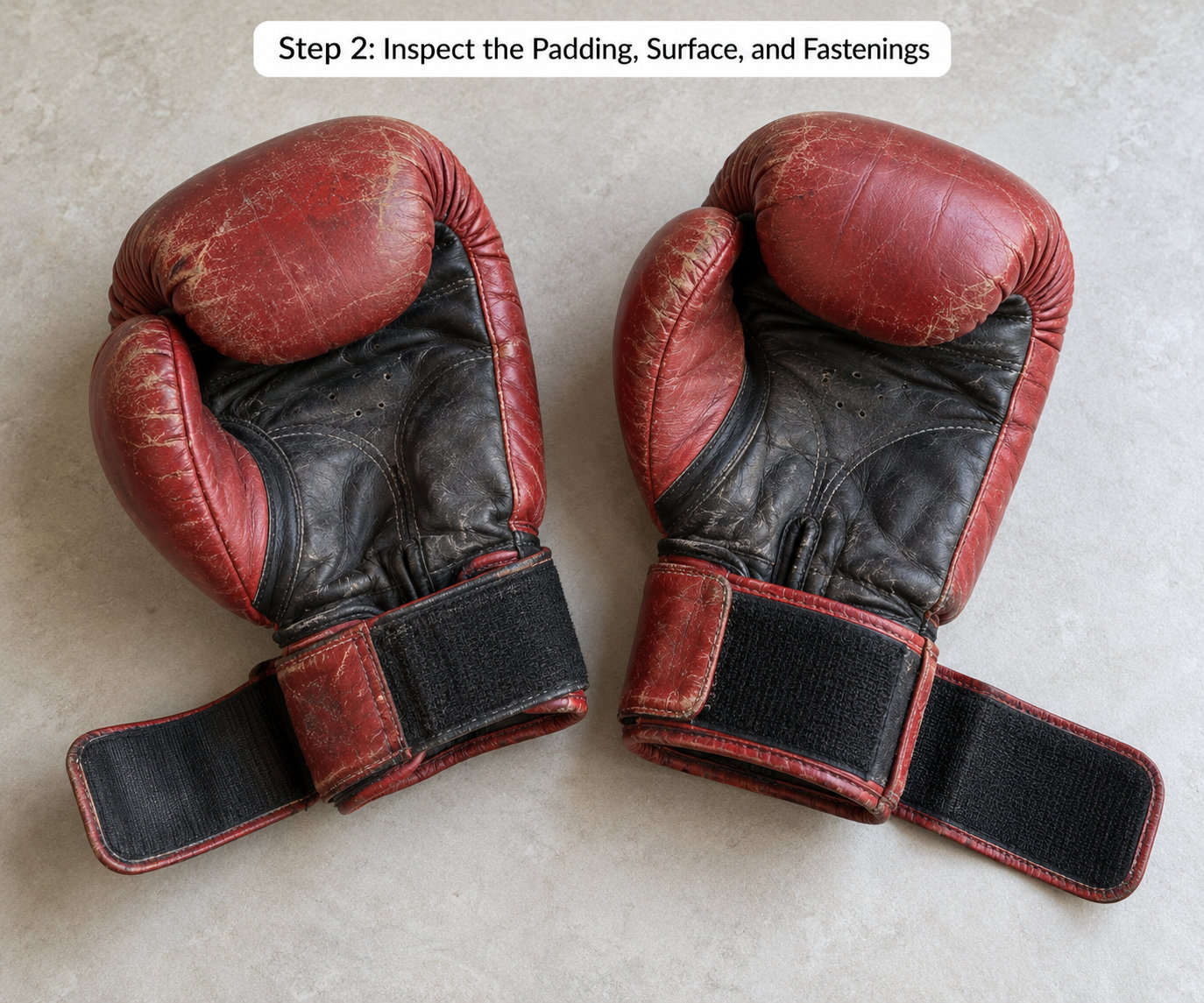 Step 2: Inspect the Padding, Surface, and Fastenings