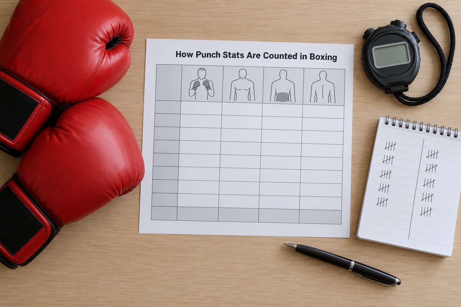 How Punch Stats Are Counted in Boxing