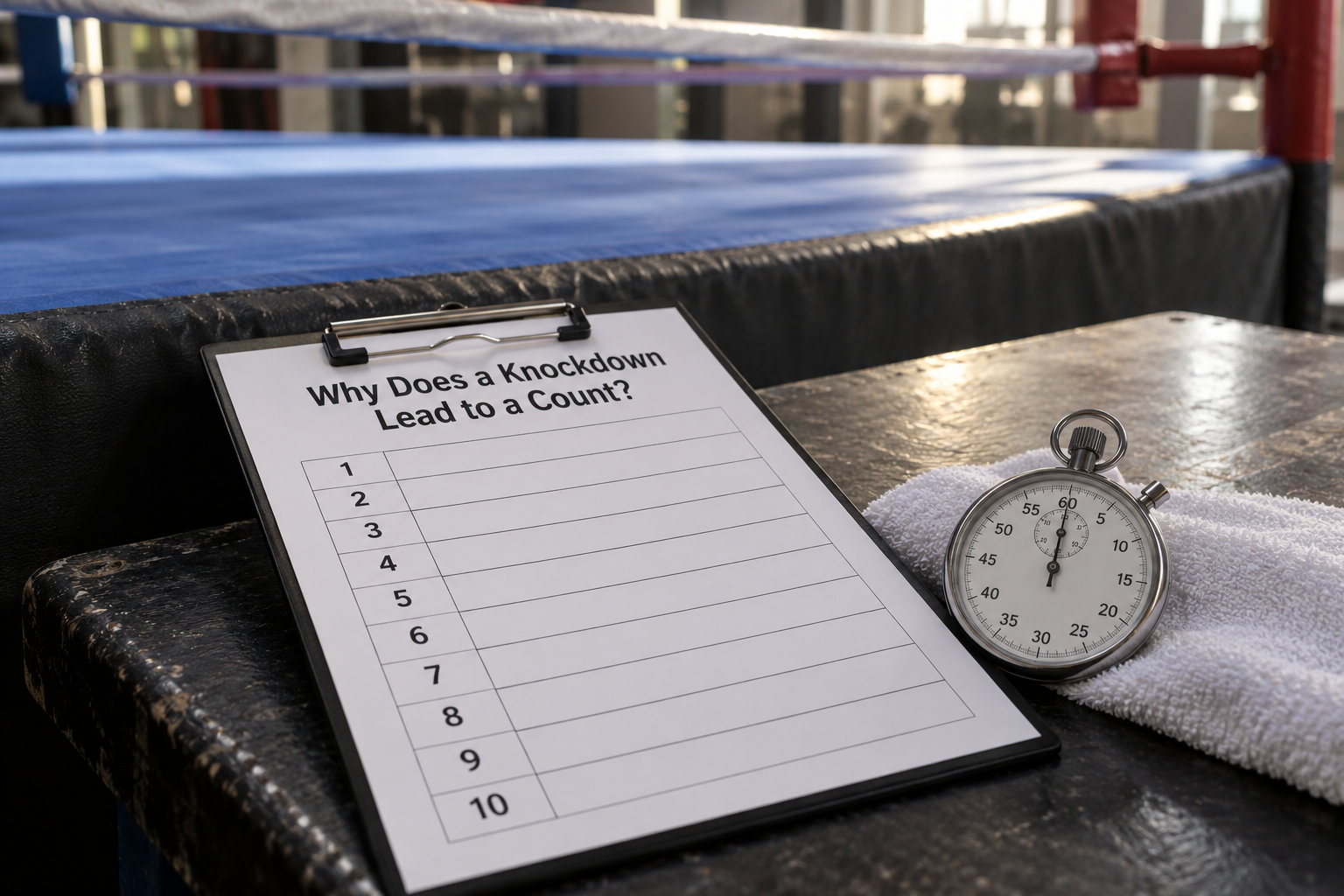 Why Does a Knockdown Lead to a Count?