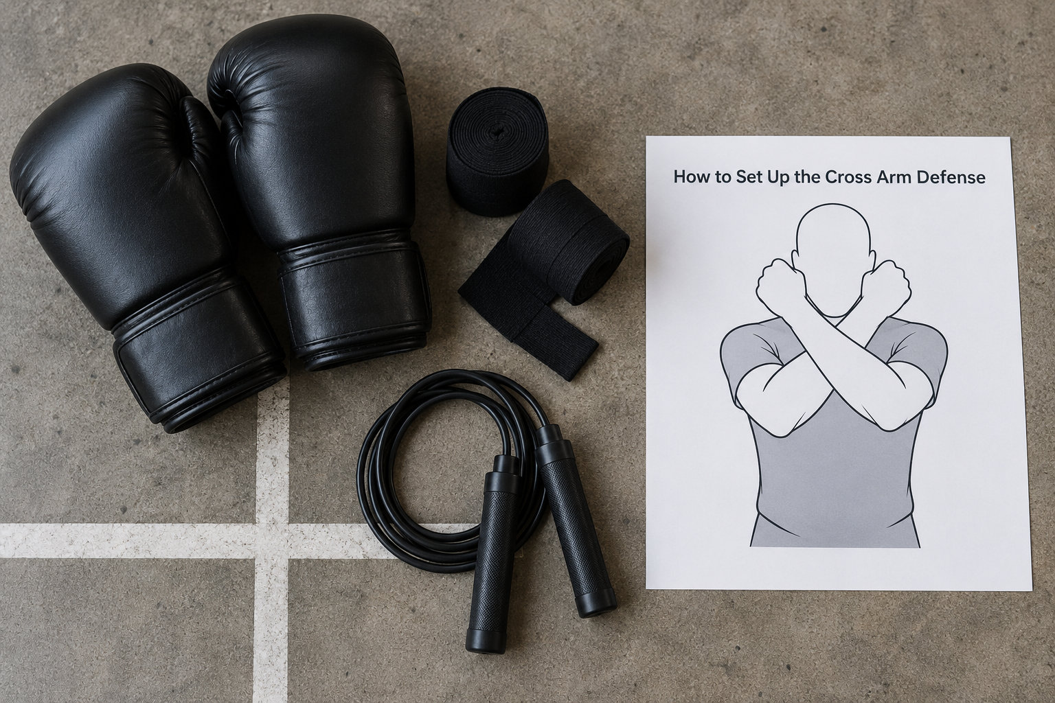 How to Set Up the Cross Arm Defense