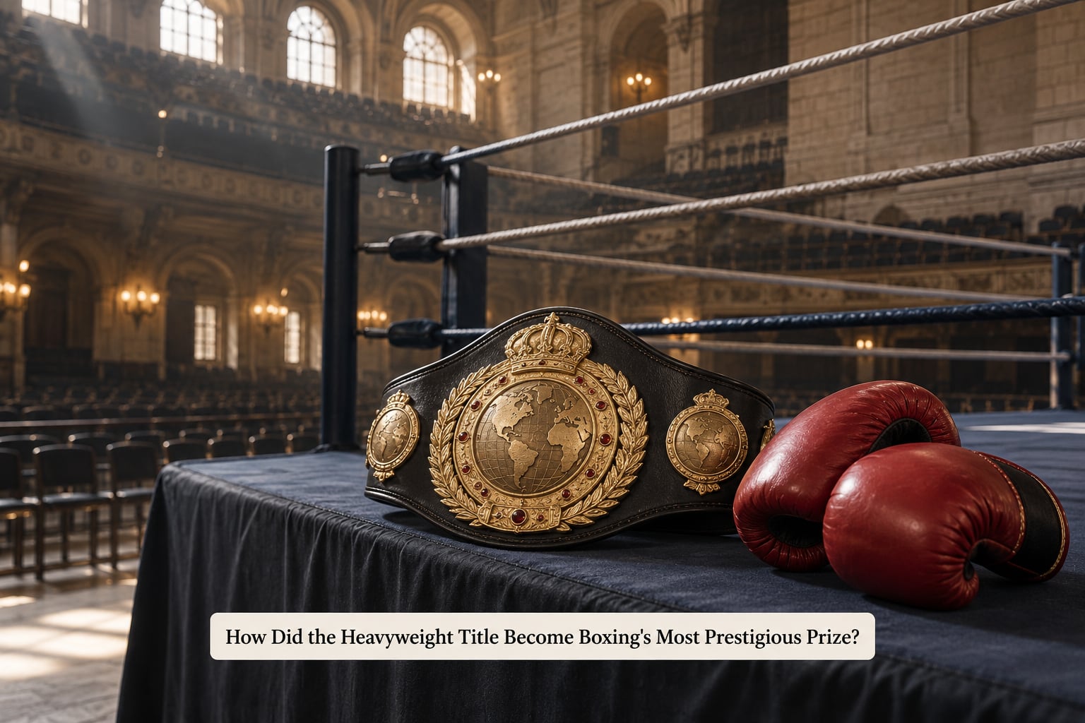 How Did the Heavyweight Title Become Boxing's Most Prestigious Prize?