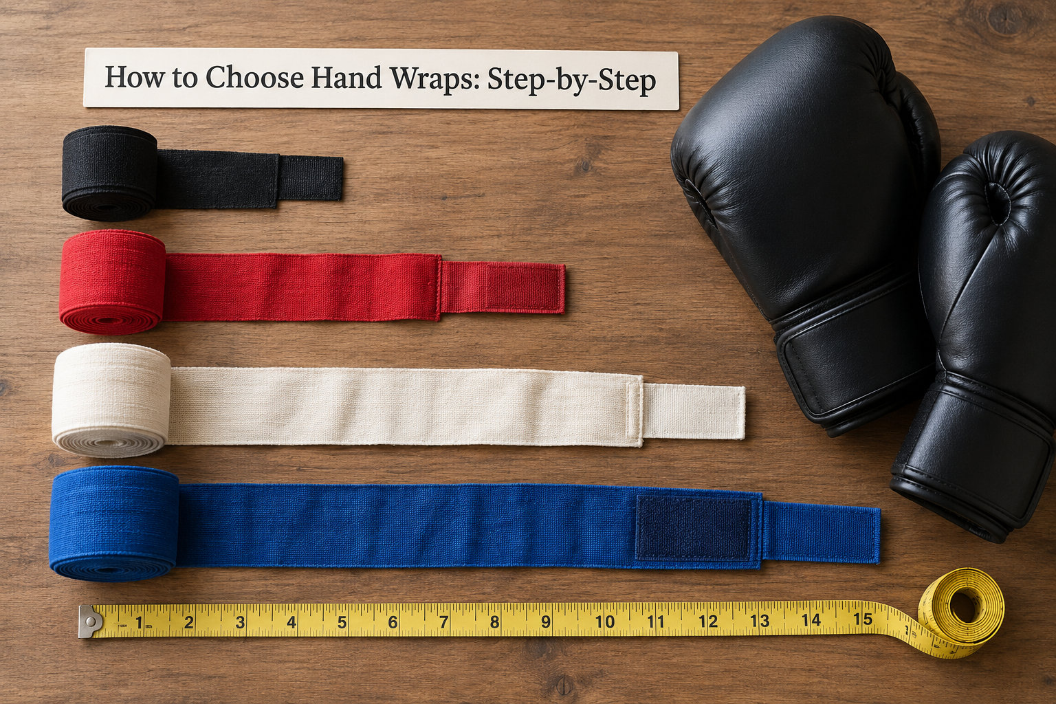 How to Choose Hand Wraps: Step-by-Step