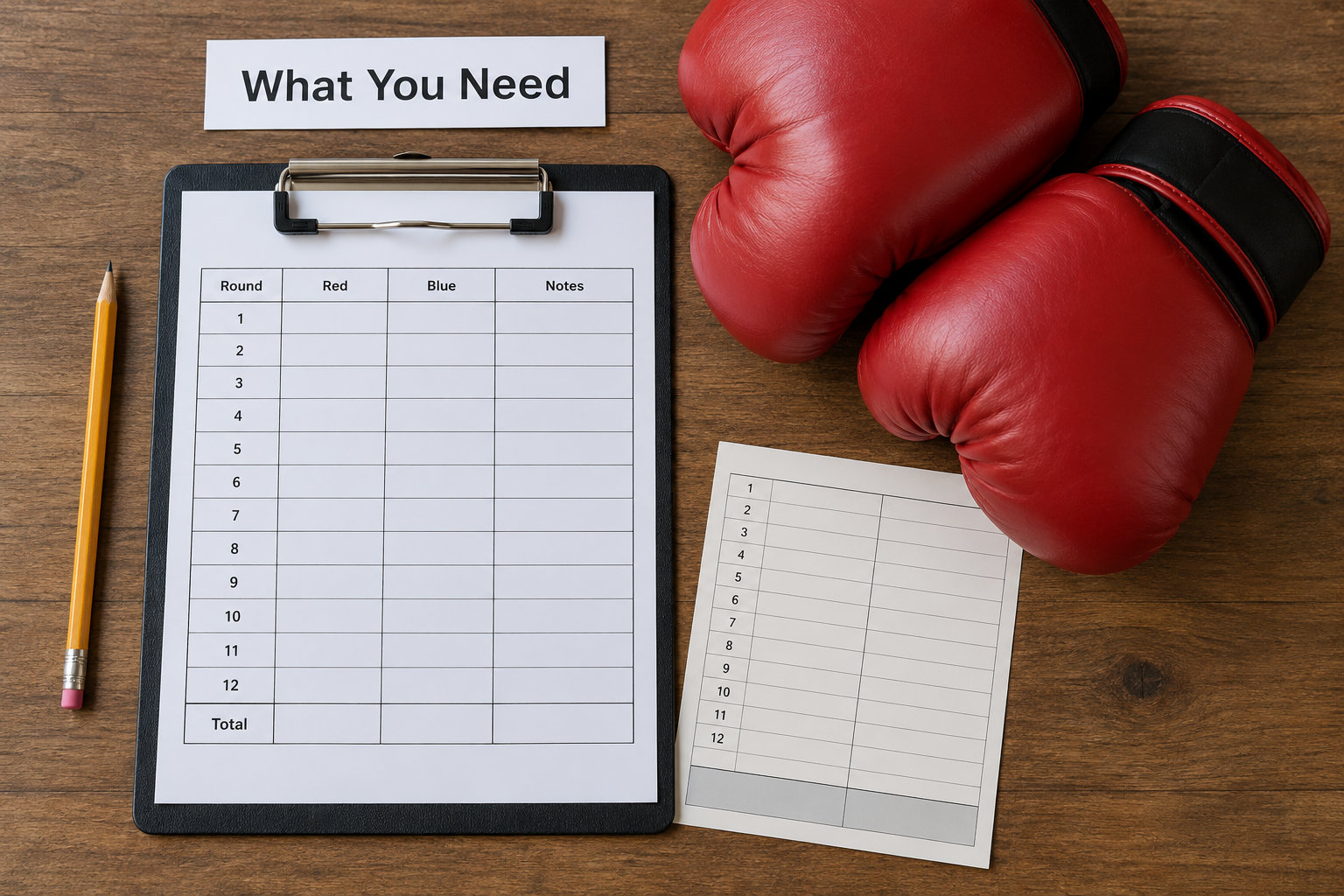 What You Need