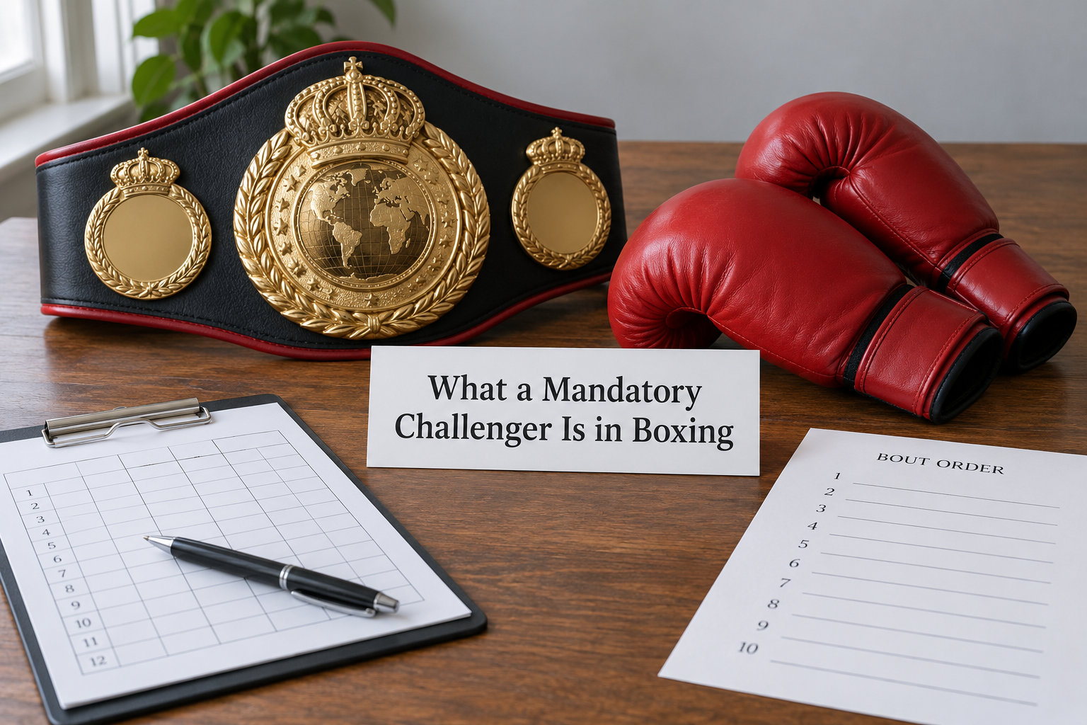 What a Mandatory Challenger Is in Boxing