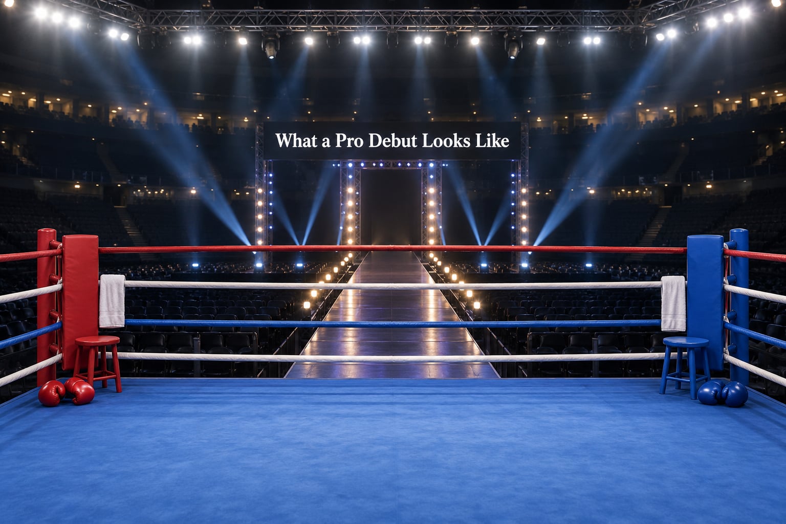 What a Pro Debut Looks Like