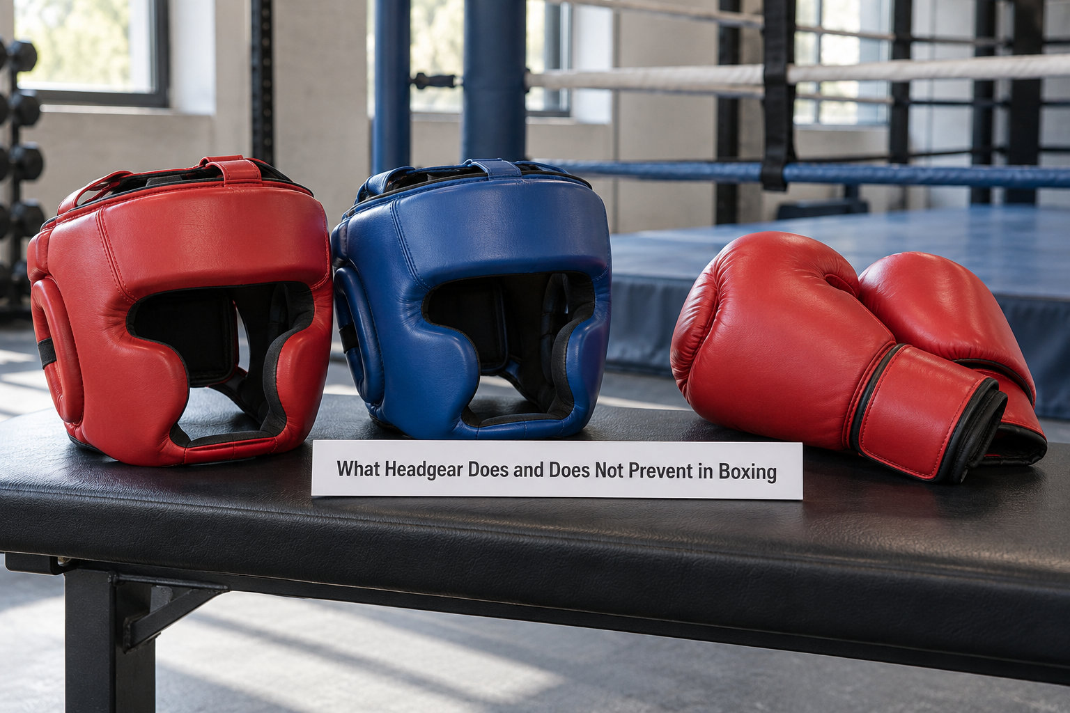 What Headgear Does and Does Not Prevent in Boxing
