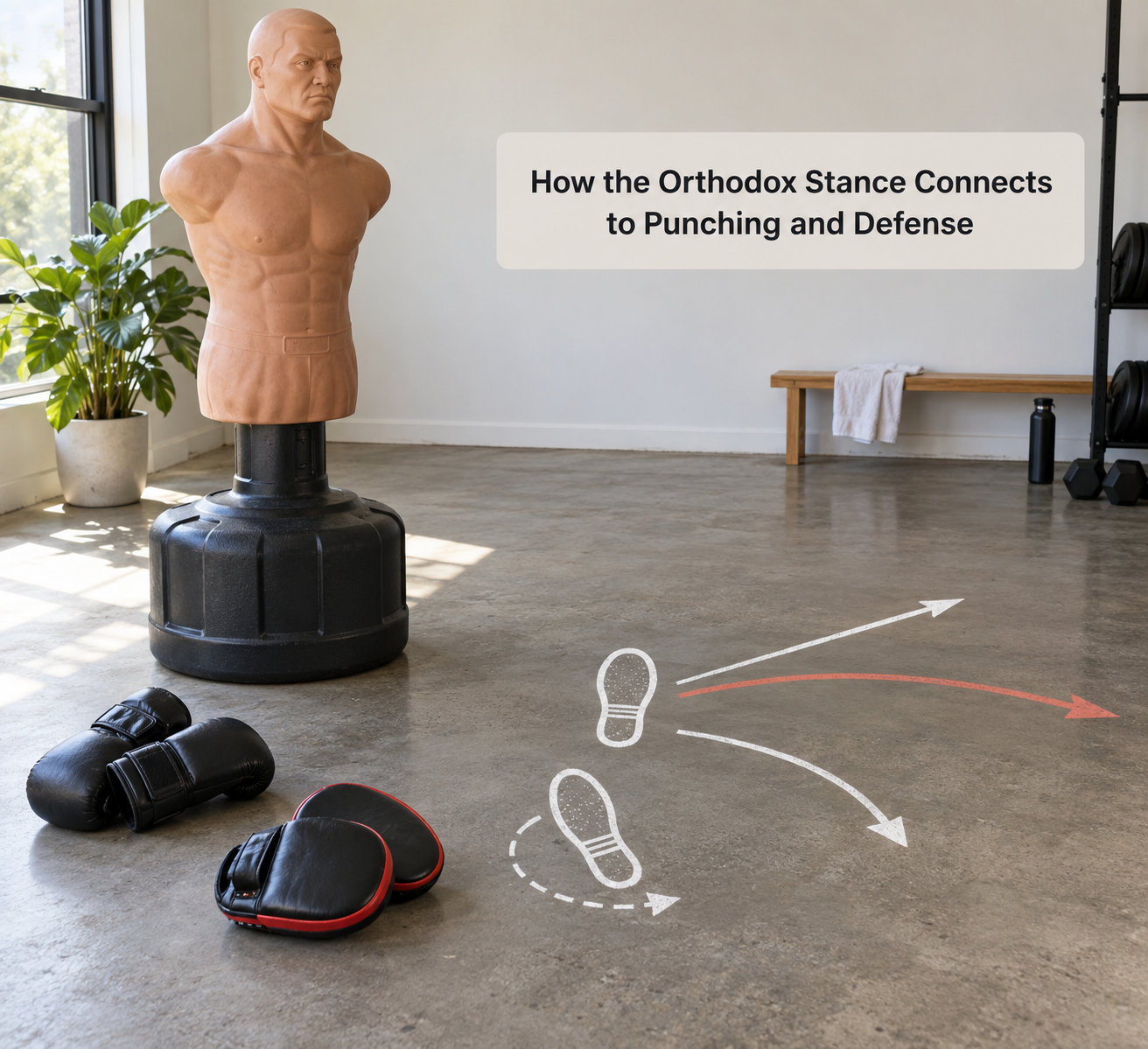 How the Orthodox Stance Connects to Punching and Defense