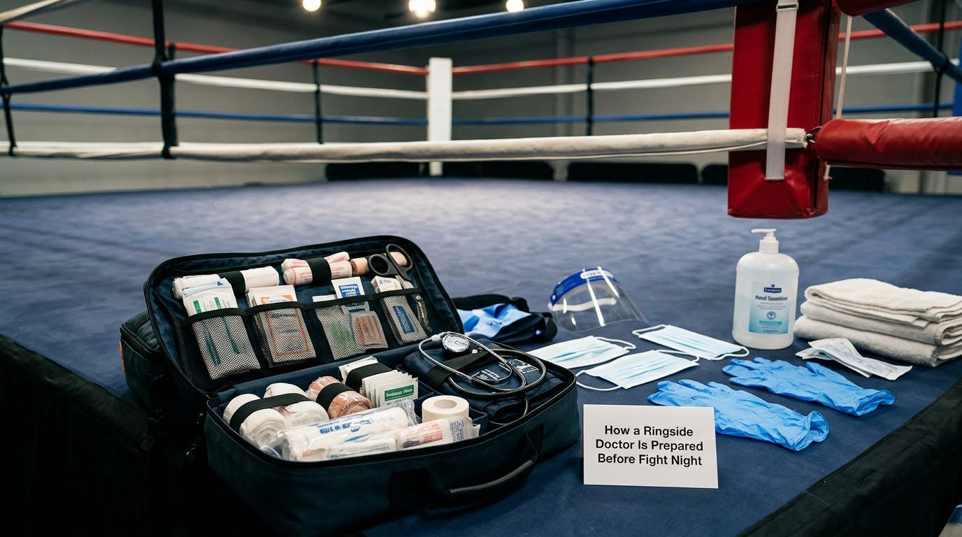 How a Ringside Doctor Is Prepared Before Fight Night
