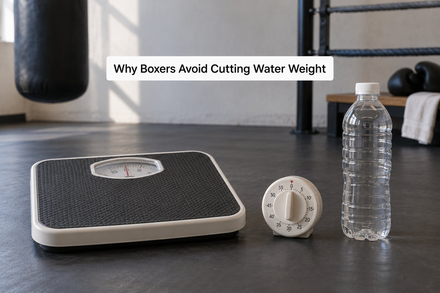 Why Boxers Avoid Cutting Water Weight