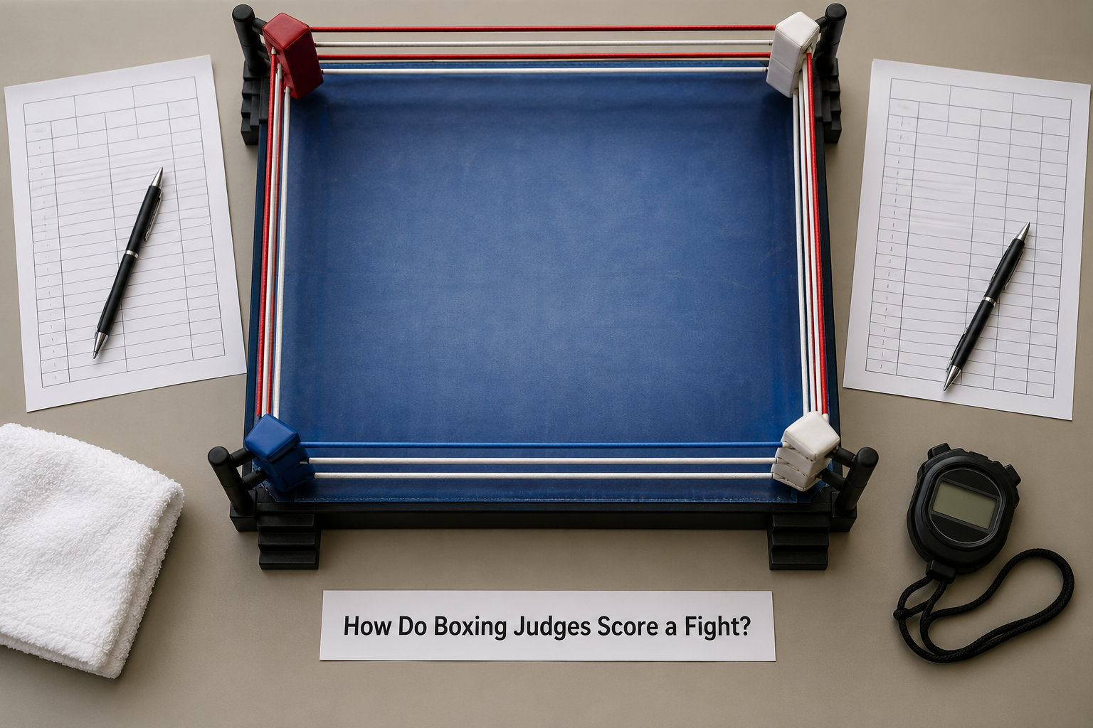 How Do Boxing Judges Score a Fight?