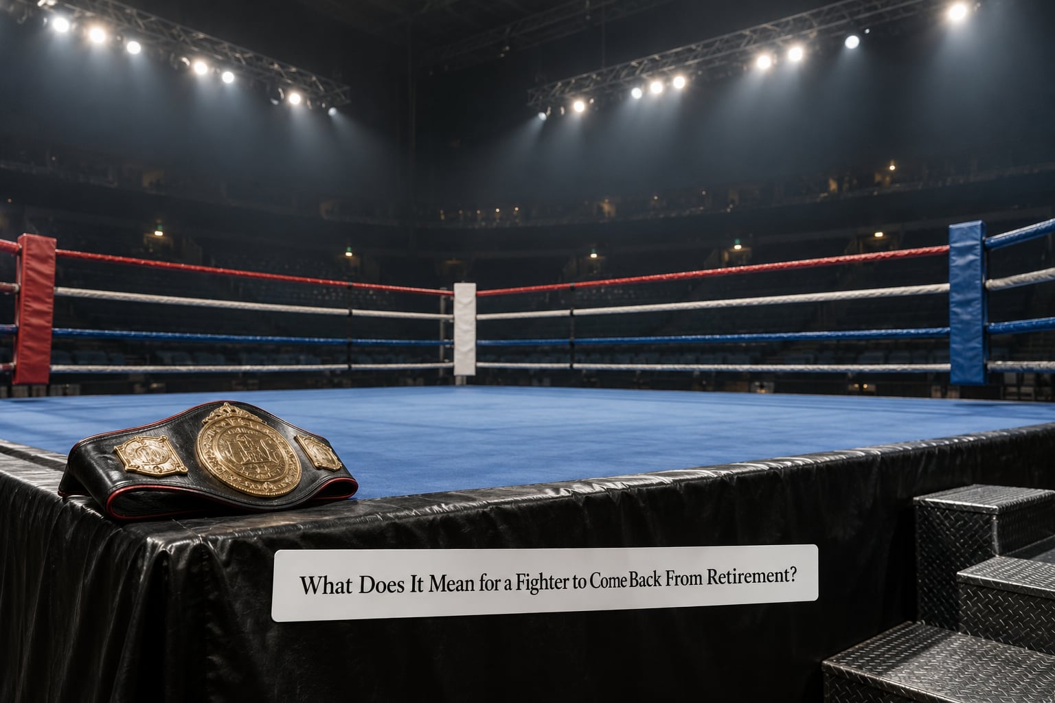 What Does It Mean for a Fighter to Come Back From Retirement?