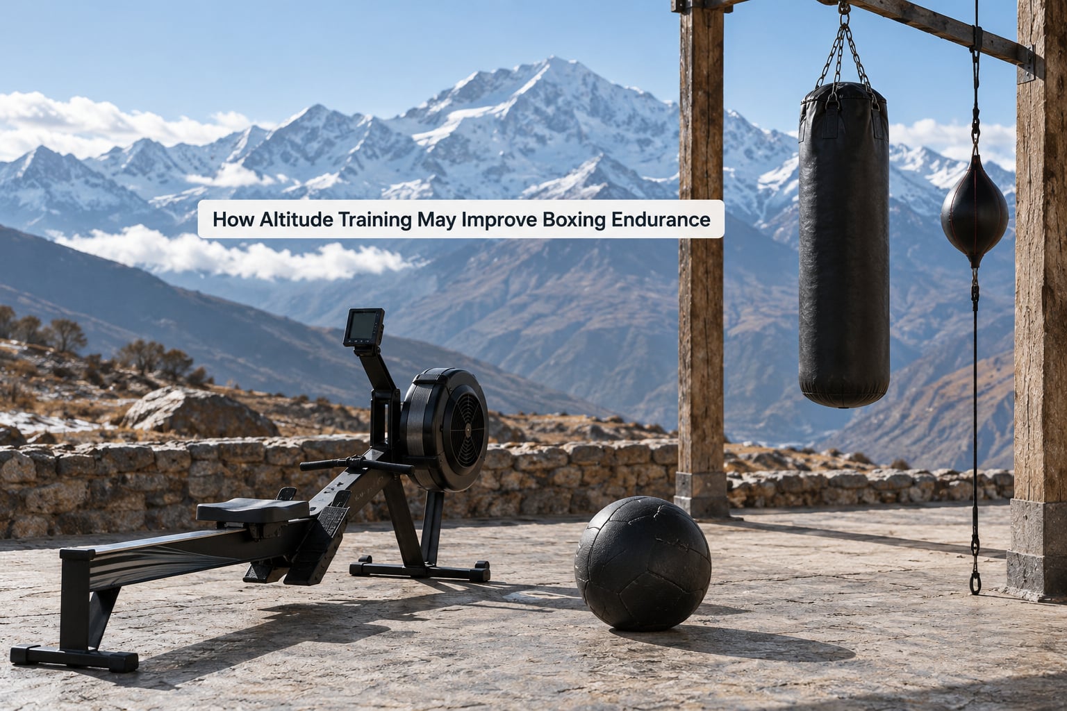 How Altitude Training May Improve Boxing Endurance