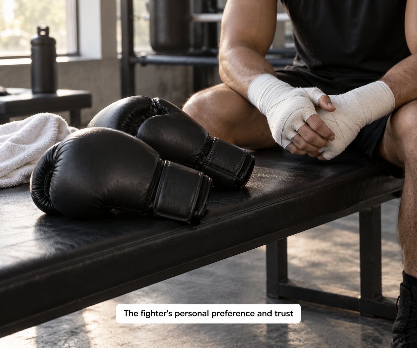 The fighter's personal preference and trust