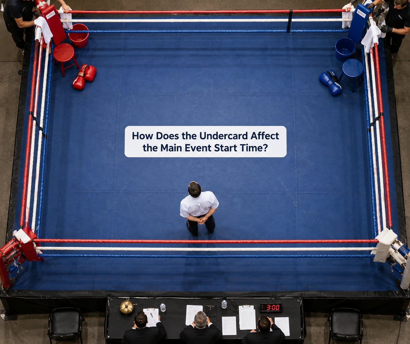How Does the Undercard Affect the Main Event Start Time?