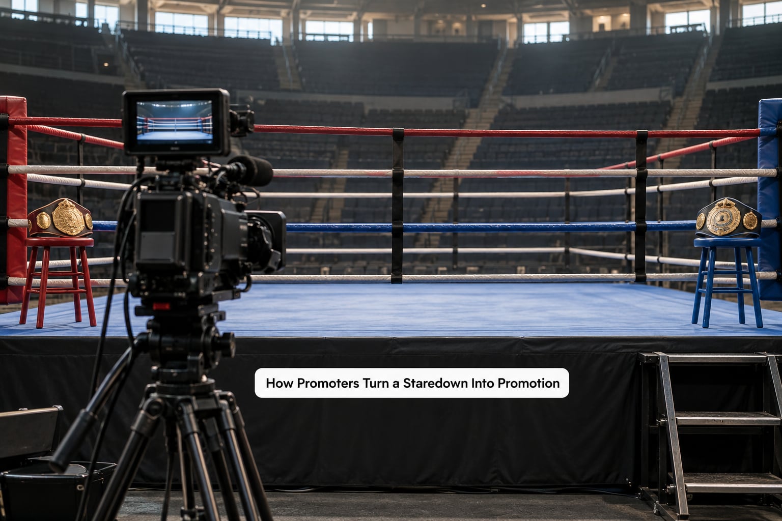 How Promoters Turn a Staredown Into Promotion